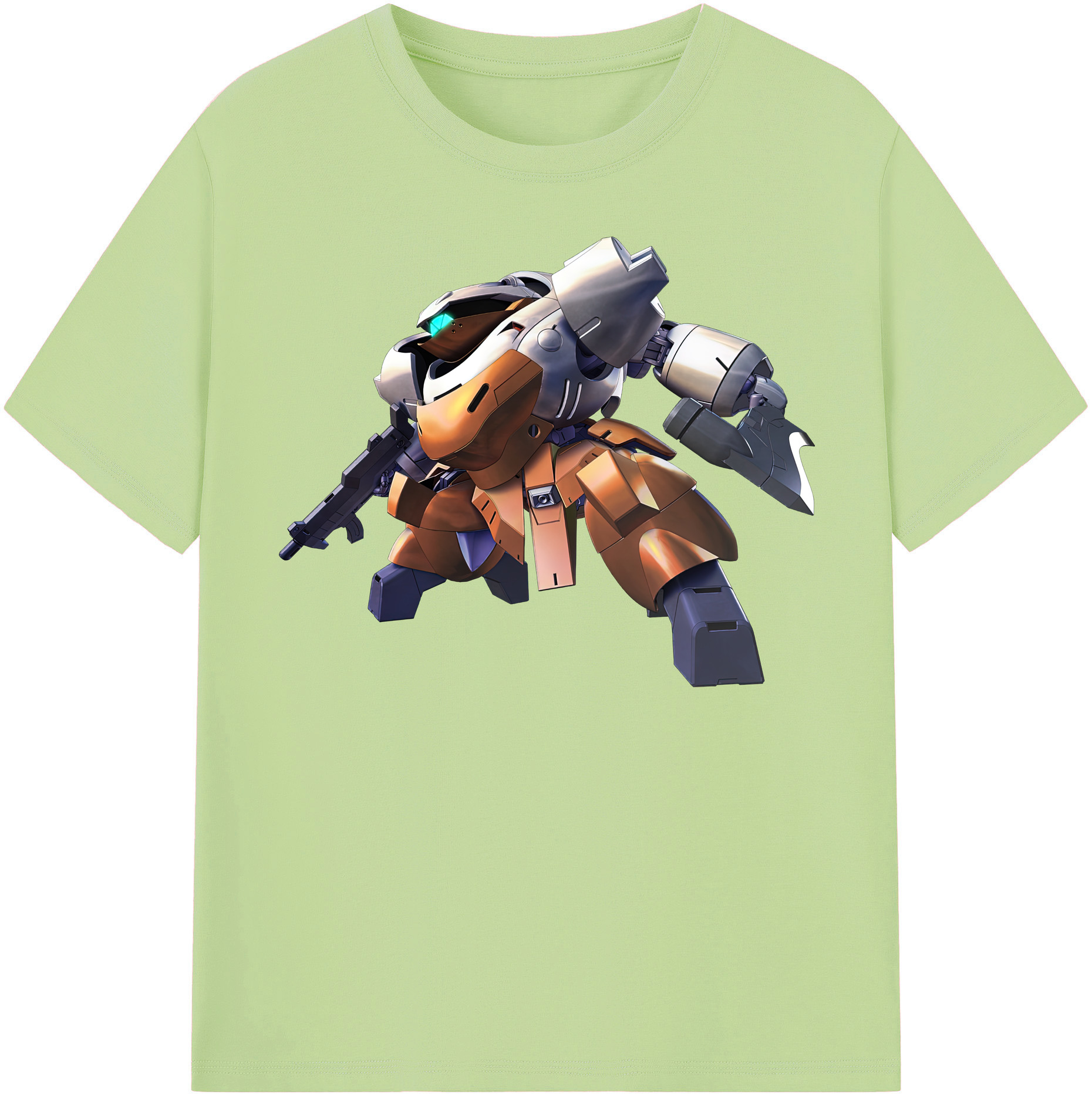 （画像用） 機動戦士ガンダム Mobile Suit Gundam 綿100％半袖Tシャツ（フロントプリント）